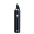 Black nose and ear hair trimmer with digital display on a transparent background