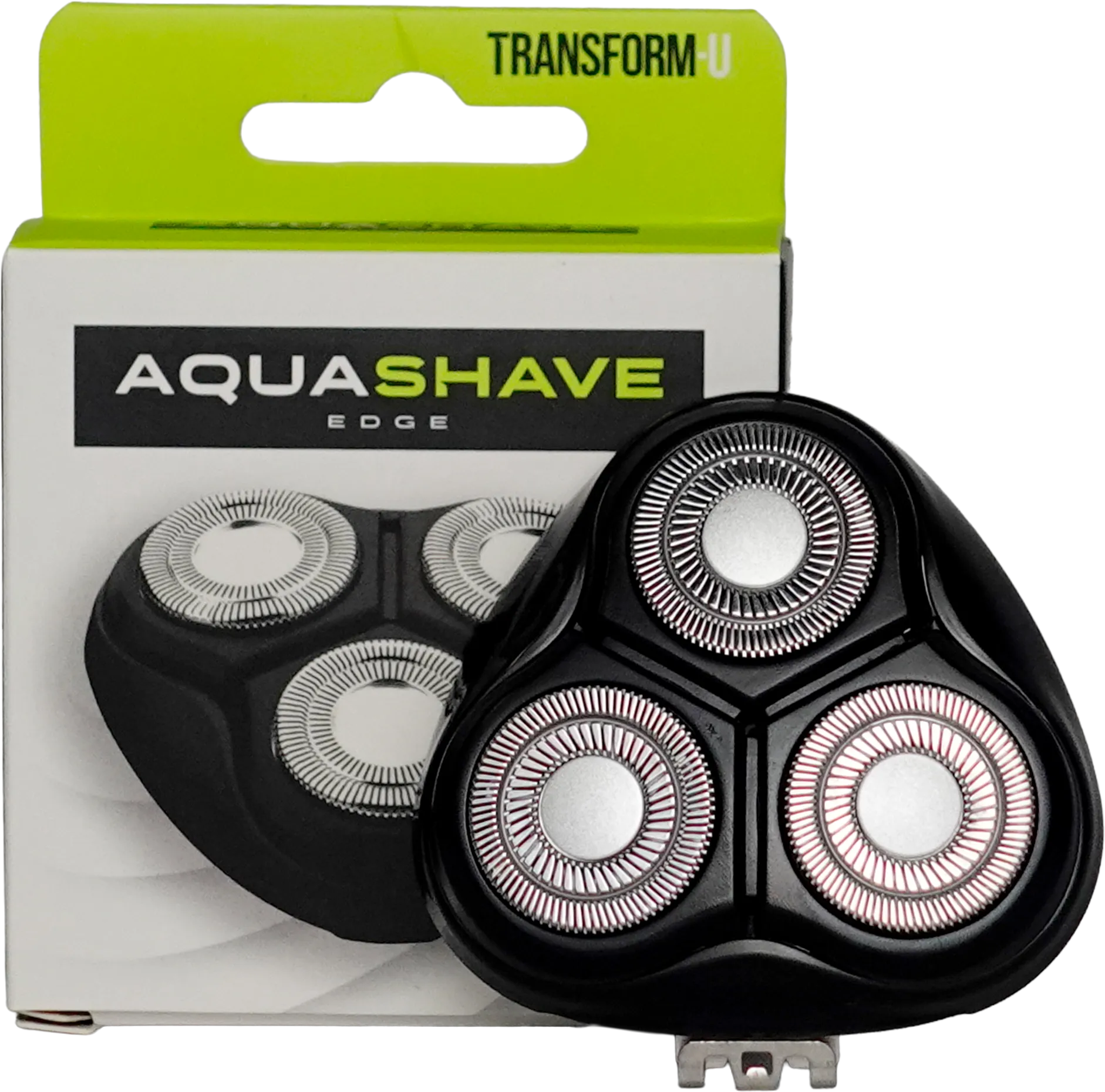 AquaShave Edge Rotary Shaver Head Replacement