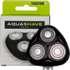 AquaShave Edge Rotary Shaver Head Replacement
