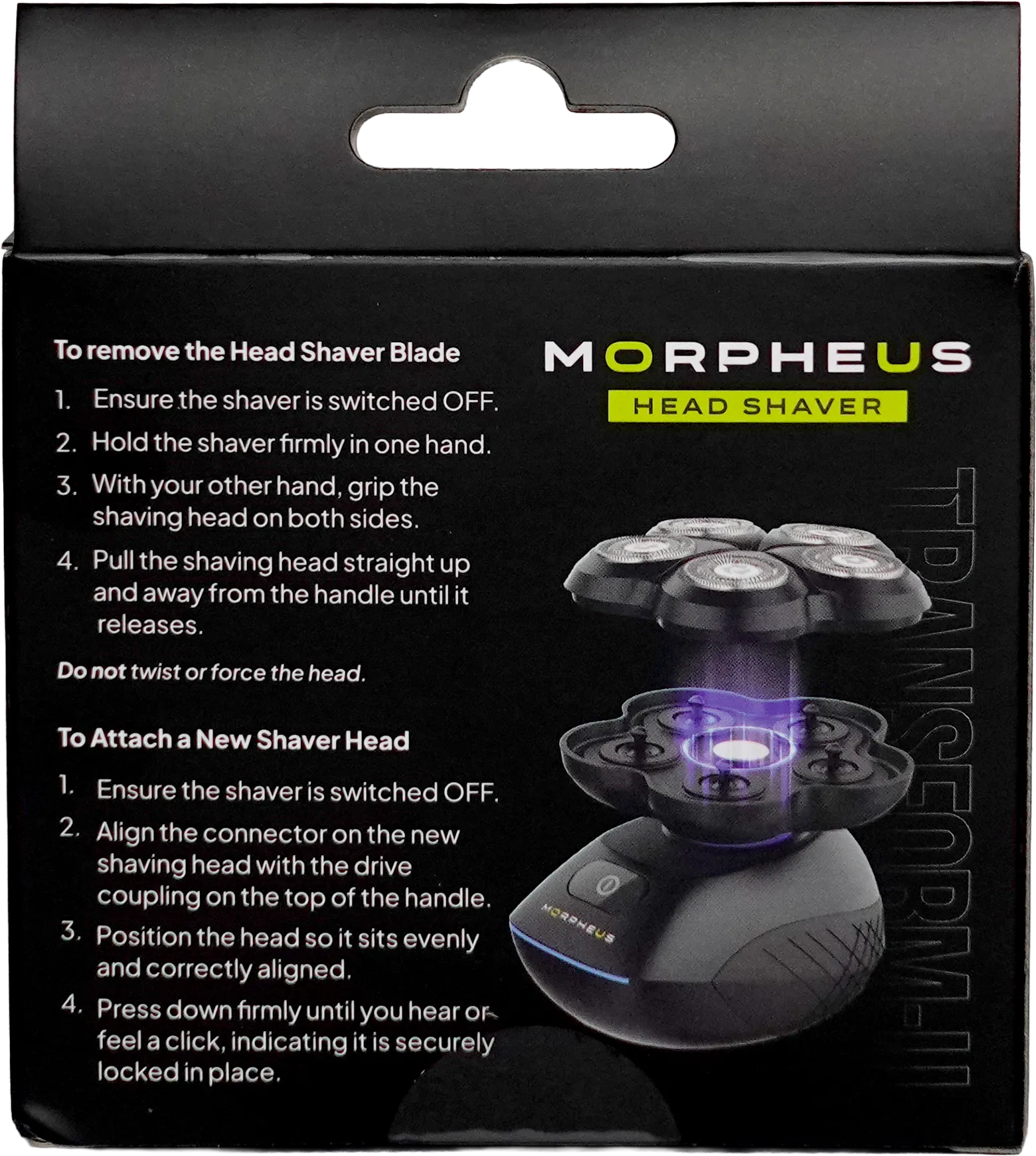MORPHEUS Head Shaver Replacement Head