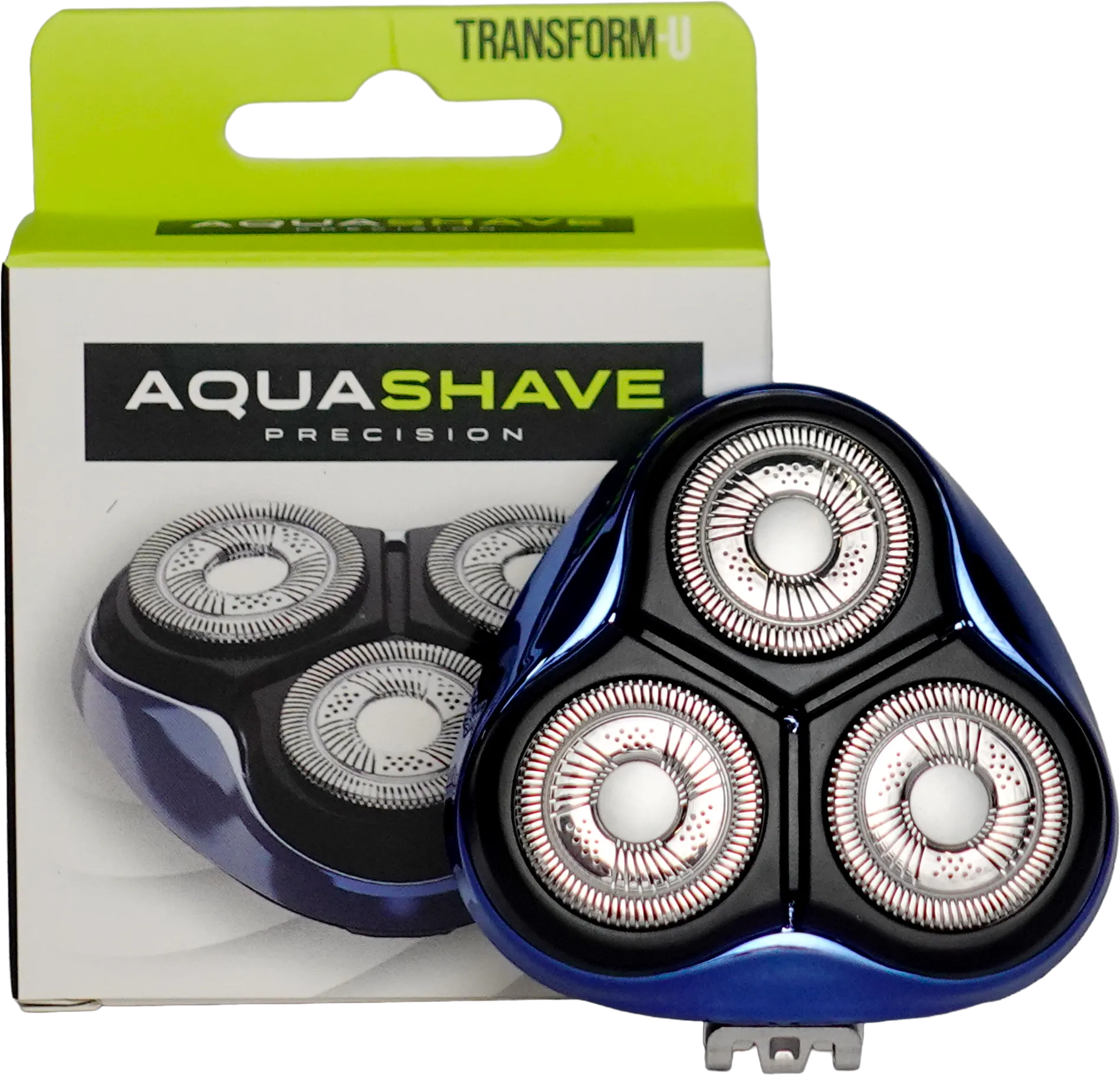 AquaShave Precision Rotary Shaver Head Replacement