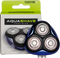 AquaShave Precision Rotary Shaver Head Replacement