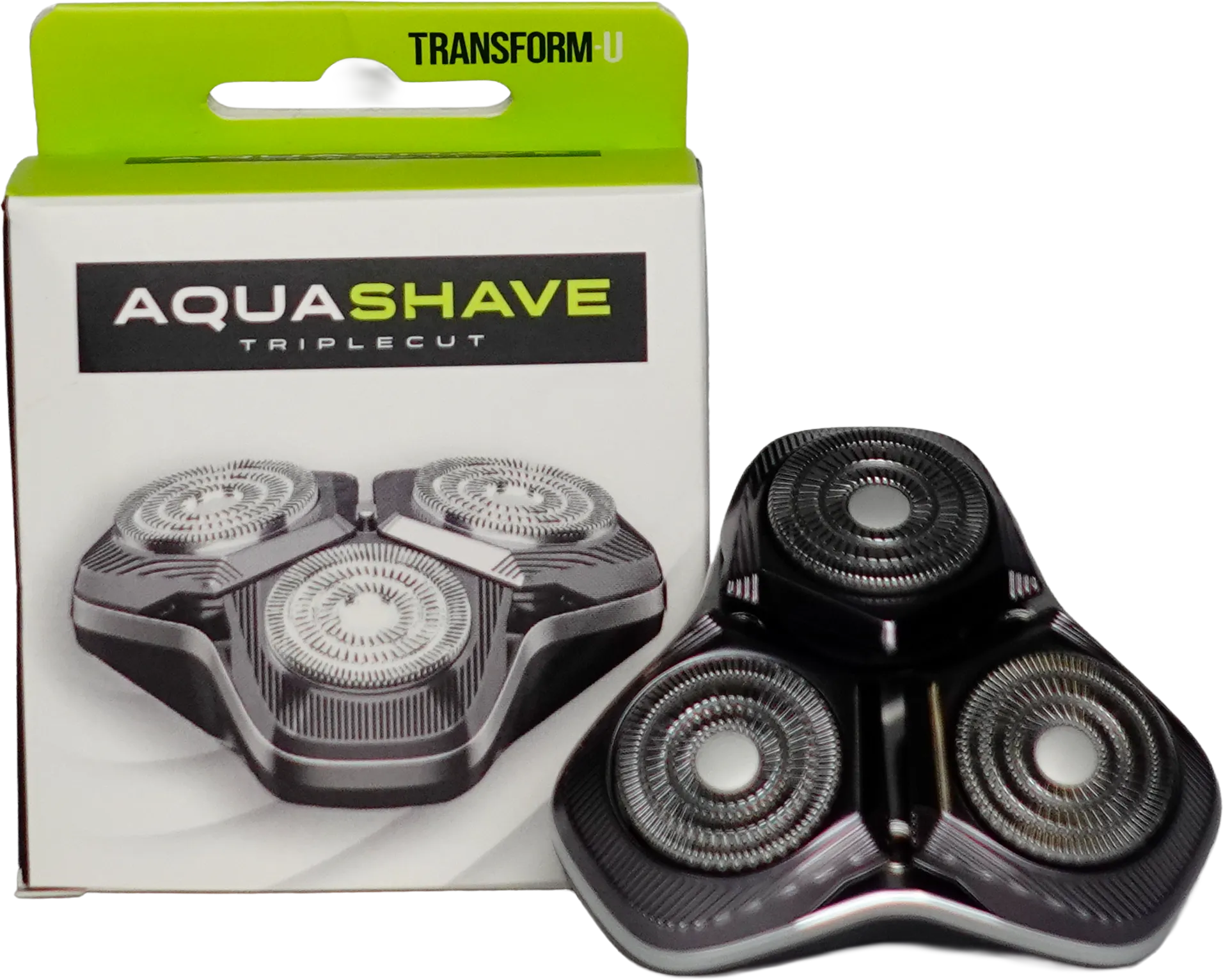AquaShave Triple Cut Rotary Shaver Head Replacement