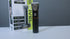 a video showcase of a black hair clipper
