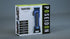 a video showcase of a blue pro hair clipper and accessories