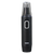 Black nose hair trimmer with visible brand name on a transparent background