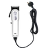 Hair clipper with cord on a transparent background