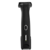 Black body groomer with brand logo on a transparent background