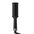 Black hair straightening brush on a transparent background