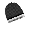 Black body grooming blade on a transparent background