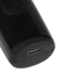 Black body groomer with USB-C port on a transparent background
