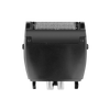Black foil shaver head on a transparent background