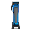 Blue hair clipper with 'Transform U' branding on a transparent background