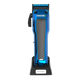 Blue hair clipper with 'Transform U' branding on a transparent background