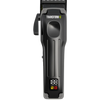 black hair clipper with digital display on a transparent background