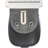 Hair trimmer head with 'Transform U' branding on a transparent background