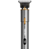 Hair trimmer with digital display on a transparent background