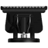 Black hair trimmer blade on a transparent background
