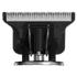Black and silver hair trimmer head on a transparent background