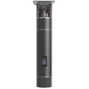 Black hair trimmer on a transparent background